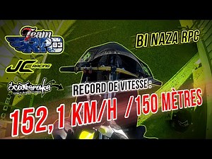 Scooter Dragster Bi Cylindre Team Rpc 83 record de vitesse On Board @ Scooterpower