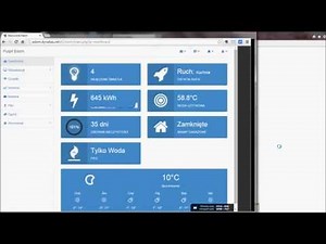 WAGO 750-880: Dashboard for home automation / Pulpit administracyjny do systemu automatyki domowej