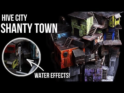 Build a SHANTY TOWN! - Underhive Hab Block Terrain for Warhammer 40k, Necromunda