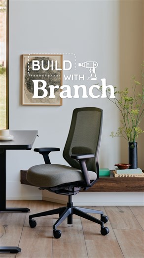 Built different (with instructions!) Follow along to see Anna assemble the Everglade Ergonomic Chair Pro, your new favourite chair from start to sit. Check out the new the Ergonomic Chair Pro colors available now! #officebybranch #wfh #homeoffice #ergonomicchair #assembly | Branch