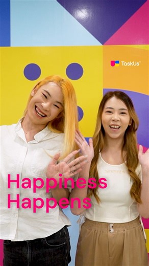 297 reactions | Happiness isn’t just a feeling—it’s the energy that drives us forward! At TaskUs, we believe that when people thrive, their work shines. That’s why we create spaces, moments, and opportunities for joy every single day. Because your happiness matters… and happiness happens here! #TaskUs #HappinessHappens | TaskUs | Facebook
