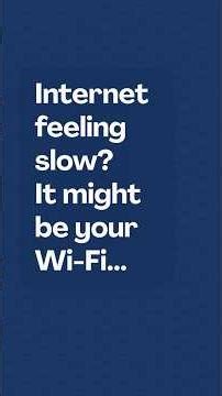 Slow Internet? It might be your Wi-Fi. Here's how to fix it.