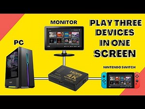 How To Use A PC And Nintendo Switch In One Monitor Without Removing HDMI Cables