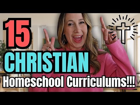 ULTIMATE GUIDE to CHRISTIAN Homeschool Curriculum ⛪ - 15 Christian Online Homeschooling Programs!