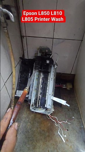 Epson L850 L810 L805 printer Wash ink leakage problem Head problem solve pw sensor blur printing