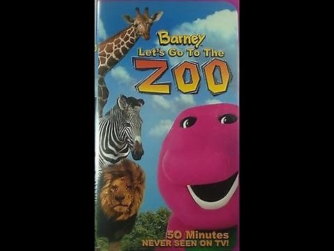 Closing to Barney: Let's Go to the Zoo 2001 VHS