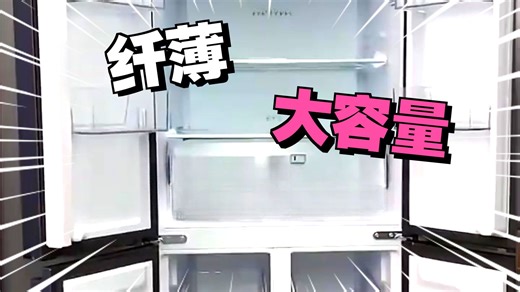 【家电推荐】Haier新品冰霜对开双门纤薄一级能效双变频风冷无霜干湿分储大容量家用智能冰箱 黑金净化系统90°开门悬浮设计