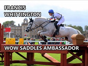 Francis Whittington Eventing discusses his XC technique in this week's issue of Horse & Hound. Here - on a rather windy day! - he describes one way of ensuring his horses learn to maintain rhythm, balance and control. | WOW Saddles