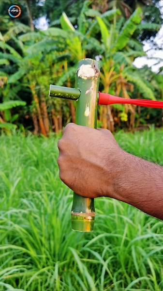 Bamboo Shooter vs Balloon 💥 | 1920 FPS Slow Motion DIY