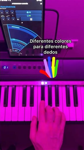 Aprendiendo ‘L’s Theme’ de Death Note con este profesor de piano con IA #Piano #aprenderpiano