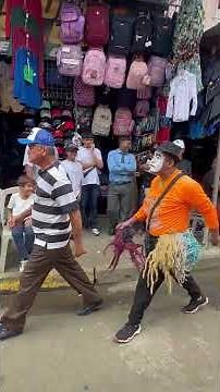 Mimo en Pichincha haciendo reír a su gente