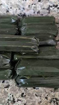 How to use Hmong Wheat Cake Mix (Hmong Hmoov Ncuav Pias) Delicious to eat for a snack. #bbqmeat