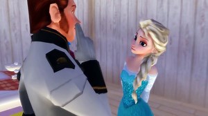 Elsa X Hans - Akward Kissing Scene