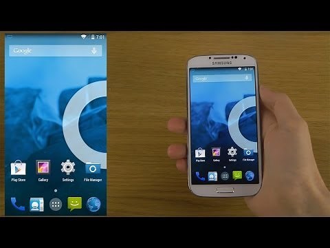 Samsung Galaxy S4 CyanogenMod 11 Android 4.4 KitKat - Review