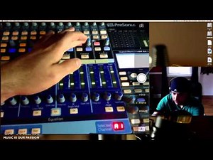 Efectos en los monitores de la StudioLive - Grabacion y Mezcla