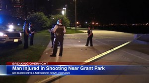 Man wounded in shooting near Grant Park