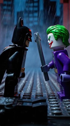 Batman vs Joker in Abandoned Warehouse (LEGO) Final Clash 💥