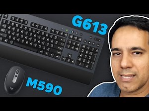 O MELHOR teclado e mouse SEM FIO da LOGITECH. Conheça o G613 e o M590.