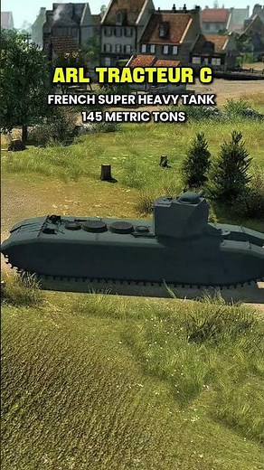 French Super Heavy Tank MOWAS2 #superheavy #frech #military