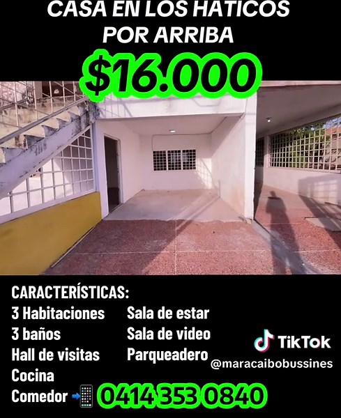 Casa en Los Haticos: Comodidades y Espacio Disponible