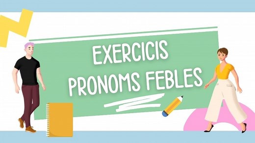 ▷ Exercicis de pronoms febles amb solucions | Descarrega PDF