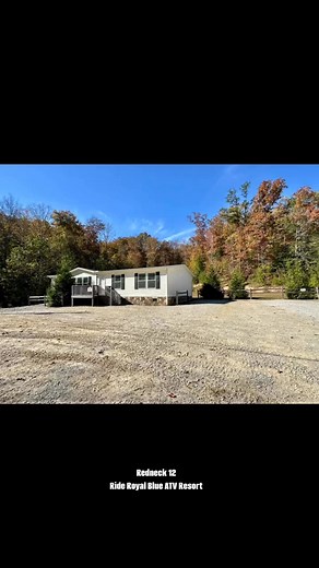 Redneck 12 at Ride Royal Blue ATV Resort & Campground! 3 bedrooms, 2 full bathrooms with large cozy tub & sleeper sofas. Direct trail access to some of the most fun & scenic riding East Tennessee has to offer #RideRoyalBlue | Ride Royal Blue ATV Resort & Campground