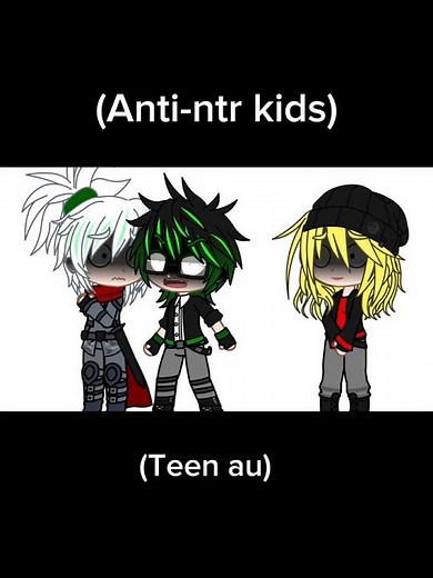 Anti-ntr kids future self (teen au) kokujin no tenkousei x metamorphosis x bad ending party