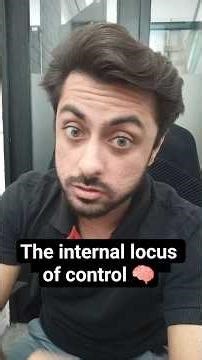 The internal locus of control 🧠 #psychology #neuroscience #shorts