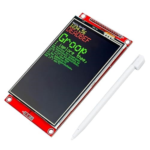 Hosyond 3.5 Inches TFT LCD Touch Screen Shield Display Module 480x320 SPI Serial ILI9488 with Touch Pen Compatible&