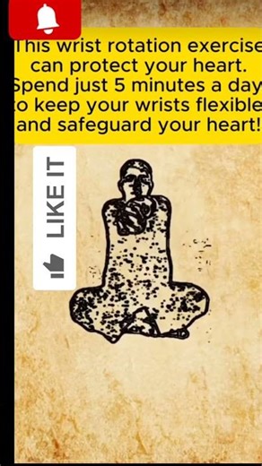 Wrist Rotation Exercise to Protect Your Heart | Simple Daily Exercise for Heart Health #shorts