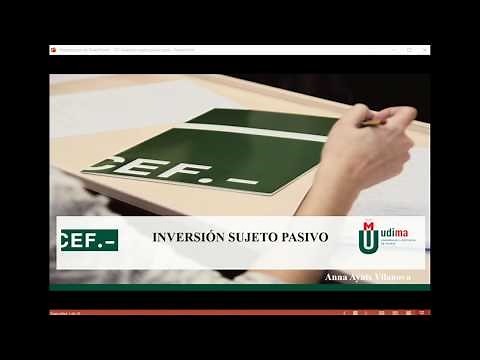 Inversión sujeto pasivo