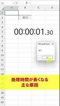 [Excel] A super easy way to shorten macro execution time!