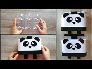 DIY Hanging Organizer using Plastic bottles and Felt cloth - Best out of waste