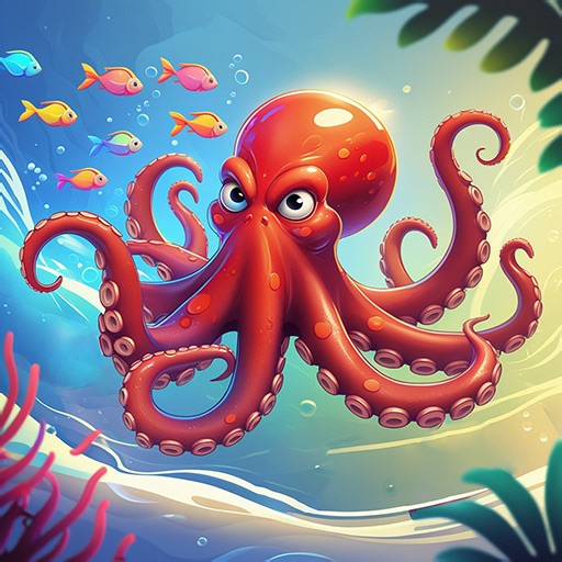 Play Octopus Invasion | Free Online  Games. KidzSearch.com