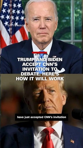Trump and Biden accept CNN’s invitation to debate. Here’s how it will work