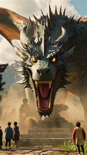 They thought he was a monster... they were wrong. 🐉🥀 #Shorts