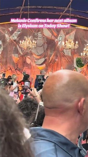 Melanie Confirms her next album is Elysium on the Today Show!!! #melaniemartinezfanpage #elysium