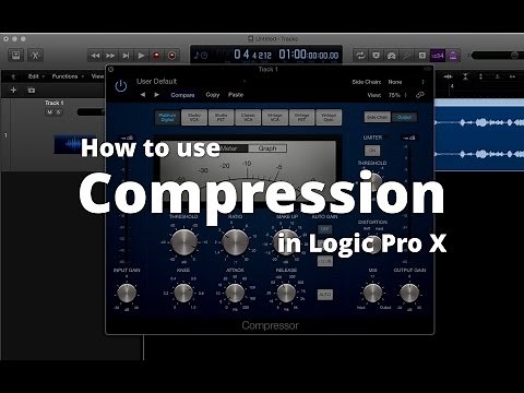 How to Use Compression in Logic Pro X (for podcasts)