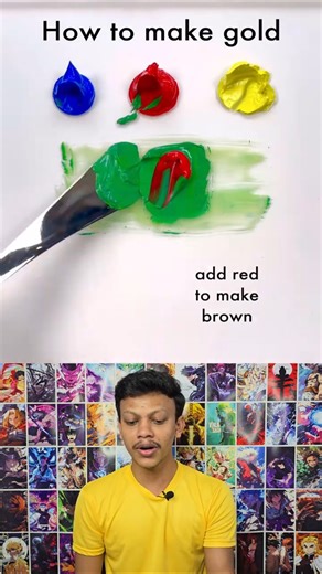 How to Make Gold Color ✨🎨