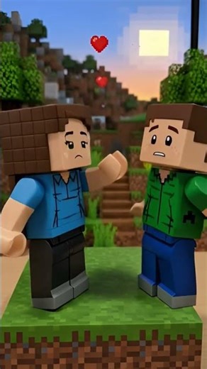 kissing scene mincraft #minecraft #mincrafthouse #funnymincraftshort