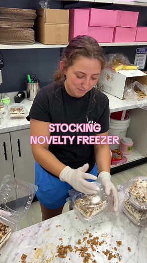 @Cone girl loves working nights #moderncone #icecreamshop #minivlog #icecreambusiness #noveltyicecream