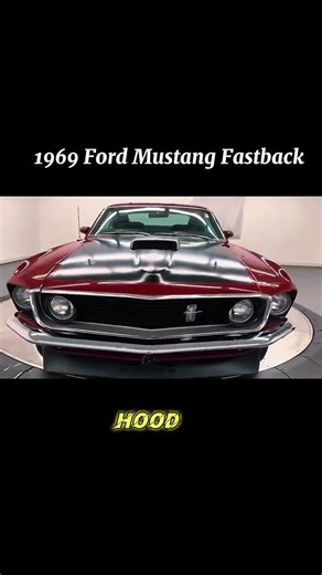 1969 Mustang Fastback 🔊 Turn the Sound ON! #1969Mustang #MustangFastback #EngineSound