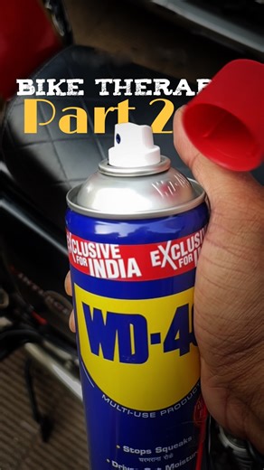 Intercepted by Roza on Instagram: "✨ Part 2: Keeping the Beast Rust-Free & Shiny! 🧼🔥 After the deep clean, it’s time for the real glow-up. 💪 This step is all about protecting the metal and bringing that raw engine shine back to life. I start off with a good spray of WD-40 — it works like magic to push out moisture, fight off rust, and leave a thin layer of protection on the exposed bolts, chrome, and metal surfaces. A quick wipe-down and that silky finish starts showing up instantly. 👌 Then 