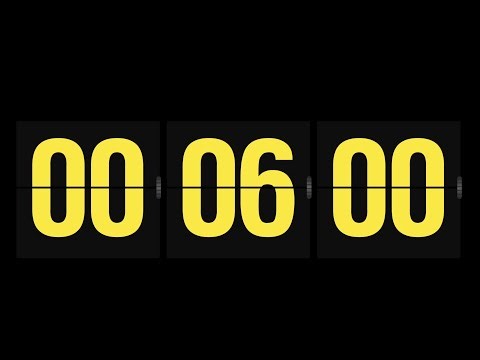 6 Minute Yellow Timer ⏱️ | Bright Break to Clear Your Mind ☀️