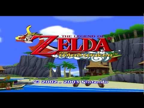 The Legend of Zelda Wind Waker -Title Screen Theme HD