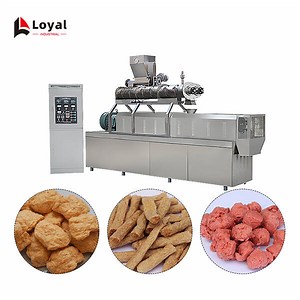 800-2000kg/h Soyabean Badi Making Machine With Double Screw Extruder