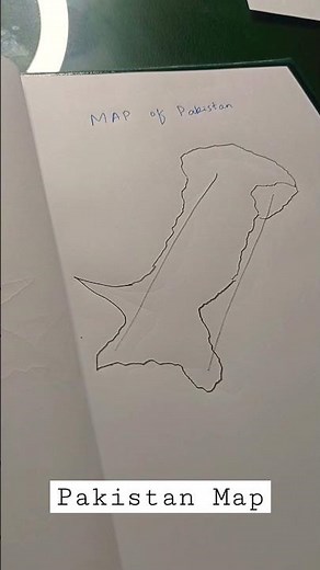 How to Draw map of Pakistan fast| CSS 2023| PMS | Current Affairs