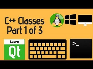 Qt C++ Gui Tutorial : Working with Classes Part 1 of 3 | Course Preview