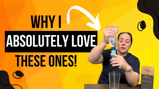 Watch HONEST Review of Portable Water Filter Straw Filtration on Amazon Live