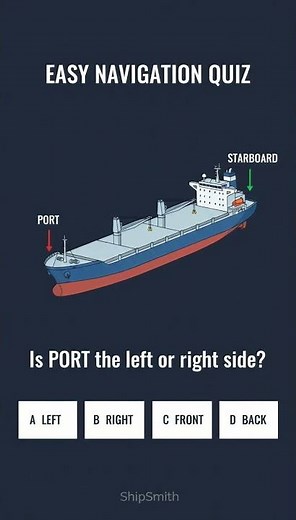 EASY NAVIGATION QUIZ: Port vs Starboard Basics